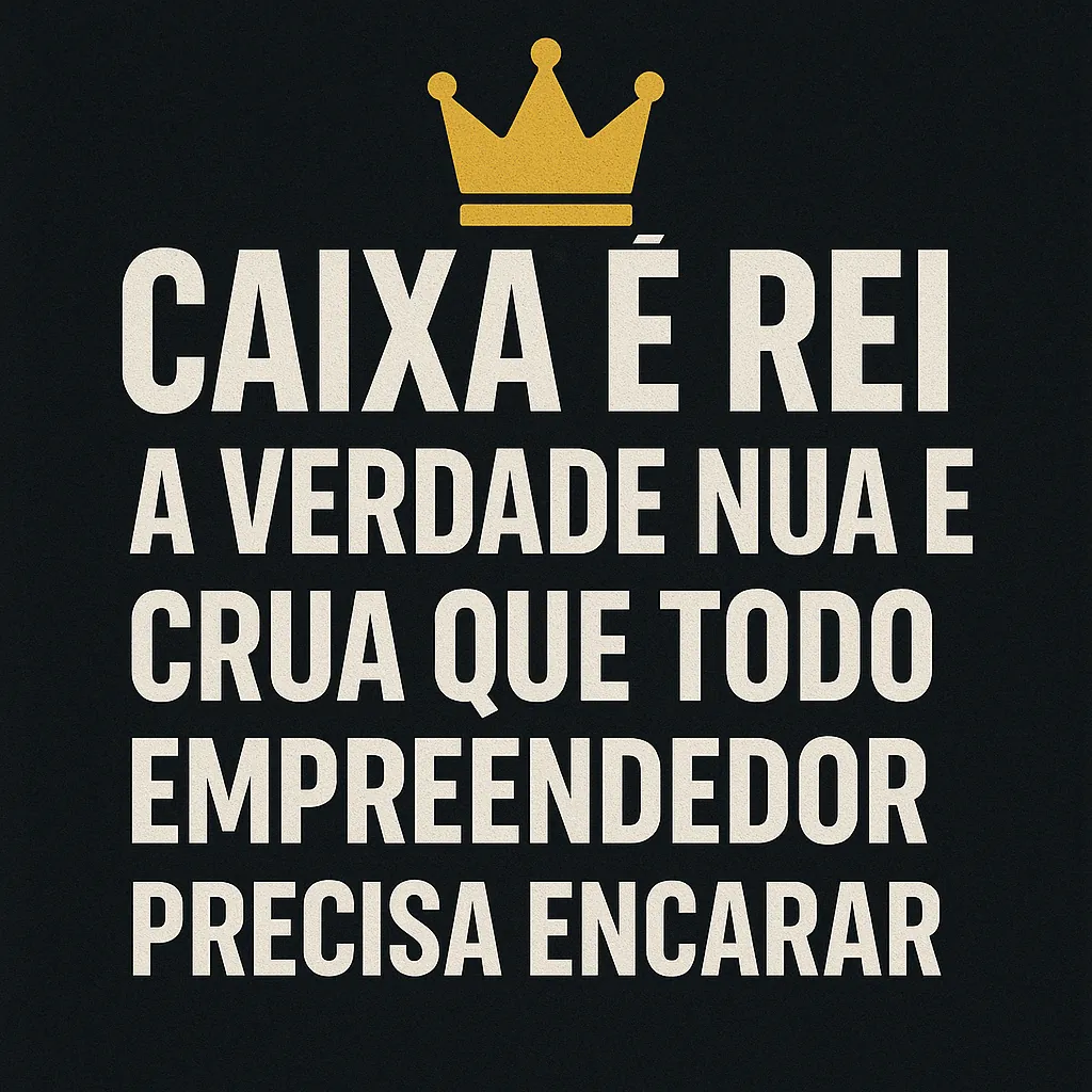 Caixa é Rei – A Verdade Nua e Crua que Todo Empreendedor Precisa Encarar