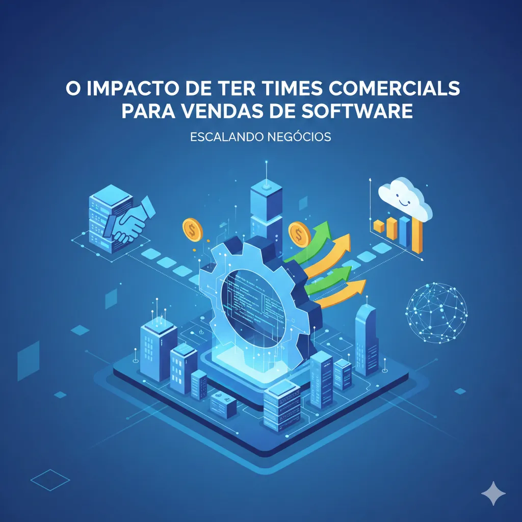 O Impacto de Ter Times Comerciais para Vendas de Software