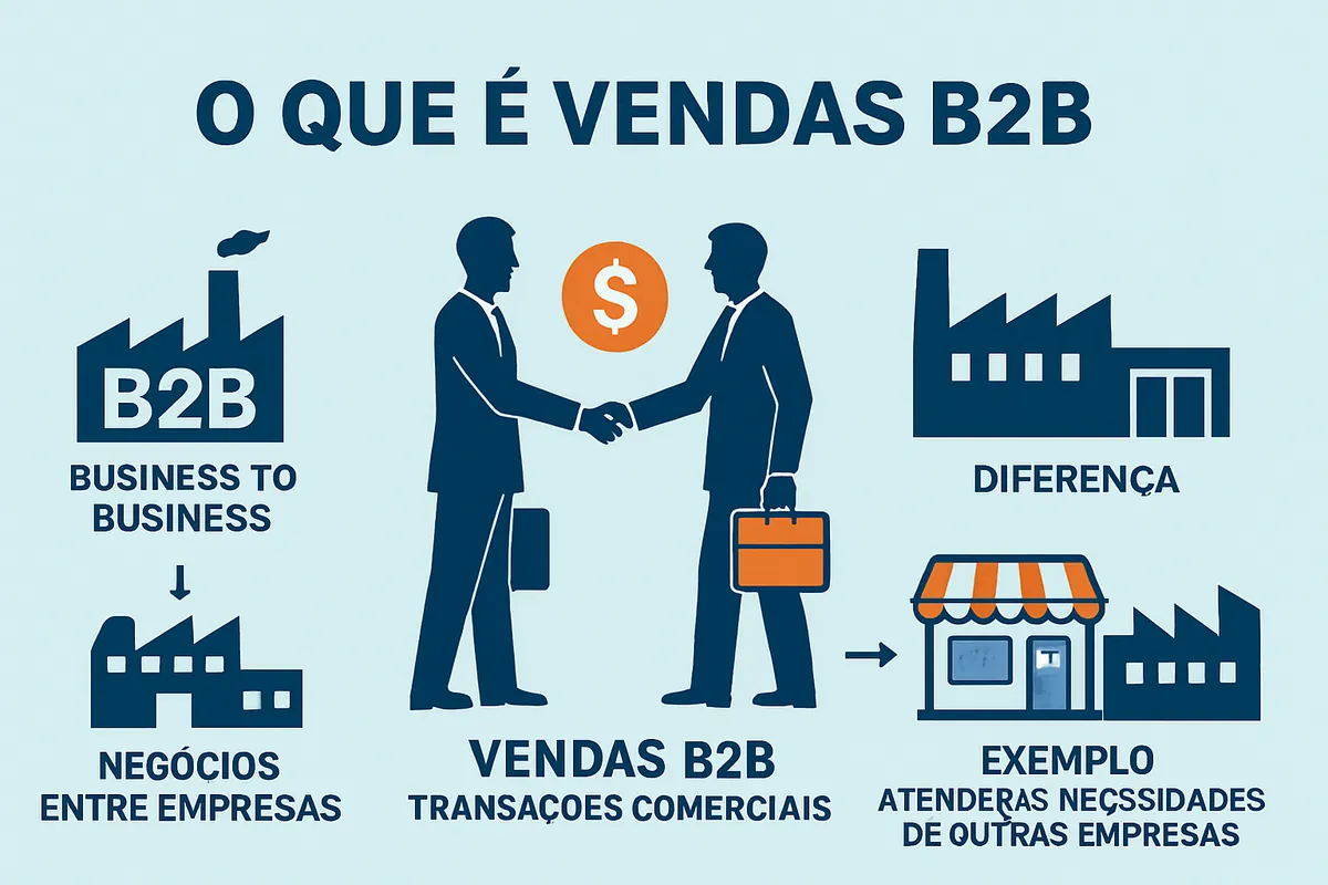 Vendas B2B: Entenda o que são, diferenças para B2C e como funcionam